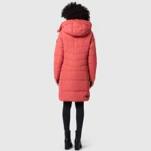 Marikoo Natsukoo Damen Winter Steppjacke lang Rouge Gr&ouml;&szlig;e S - Gr. 36