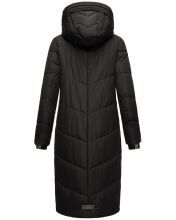 Marikoo Nadaree XVI Damen Winterjacke B979 Schwarz Größe XXL - Gr. 44