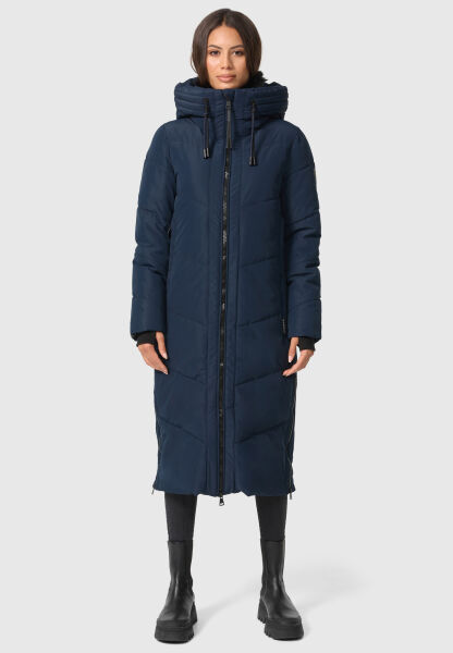 Marikoo Nadaree XVI Damen Winterjacke B979 Navy Größe XS - Gr. 34