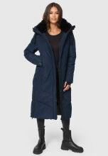 Marikoo Nadaree XVI Damen Winterjacke B979 Navy Größe XS - Gr. 34