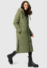Marikoo Nadaree XVI Damen Winterjacke B979 Olive Leaf Gr&ouml;&szlig;e L - Gr. 40