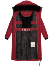 Marikoo Nadaree XVI Damen Winterjacke B979 Dark Red Größe XS - Gr. 34