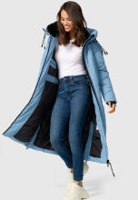Marikoo Nadaree XVI Damen Winterjacke B979 Powder Blue Größe L - Gr. 40