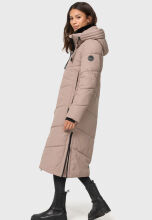 Marikoo Nadaree XVI Damen Winterjacke B979 Taupe Grey Größe L - Gr. 40