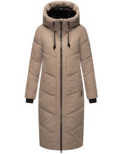 Marikoo Nadaree XVI Damen Winterjacke B979 Taupe Grey Größe L - Gr. 40