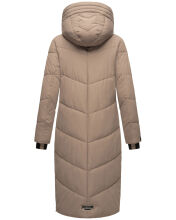 Marikoo Nadaree XVI Damen Winterjacke B979 Taupe Grey Größe L - Gr. 40