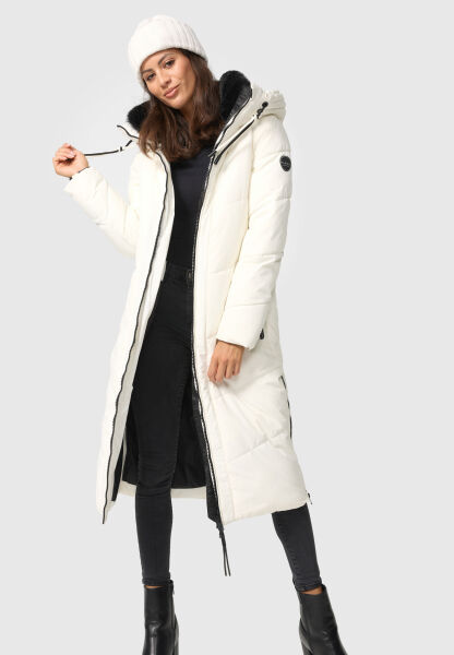 Marikoo Nadaree XVI Damen Winterjacke B979 Off White Größe M - Gr. 38