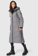 Marikoo Nadaree XVI Damen Winterjacke B979 Grau Gr&ouml;&szlig;e S - Gr. 36