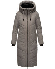 Marikoo Nadaree XVI Damen Winterjacke B979 Grau Gr&ouml;&szlig;e S - Gr. 36