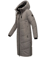 Marikoo Nadaree XVI Damen Winterjacke B979 Grau Gr&ouml;&szlig;e S - Gr. 36