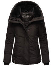 Navahoo Sag Ja XIV ladies winter quilted jacket Schwarz...