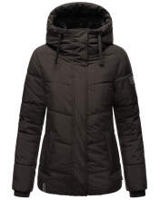Navahoo Sag Ja XIV ladies winter quilted jacket Schwarz Größe L - Gr. 40