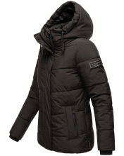 Navahoo Sag Ja XIV Damen Winter Steppjacke Schwarz Größe L - Gr. 40