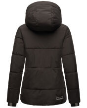 Navahoo Sag Ja XIV Damen Winter Steppjacke Schwarz Größe L - Gr. 40