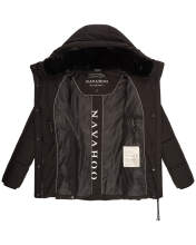 Navahoo Sag Ja XIV ladies winter quilted jacket Schwarz Größe L - Gr. 40
