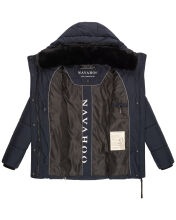 Navahoo Sag Ja XIV Damen Winter Steppjacke Navy Größe S - Gr. 36