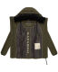 Navahoo Sag Ja XIV ladies winter quilted jacket Dark Olive Größe S - Gr. 36