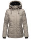 Navahoo Sag Ja XIV Damen Winter Steppjacke Grau Größe L - Gr. 40