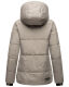 Navahoo Sag Ja XIV Damen Winter Steppjacke Grau Größe L - Gr. 40