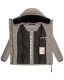 Navahoo Sag Ja XIV Damen Winter Steppjacke Grau Größe L - Gr. 40