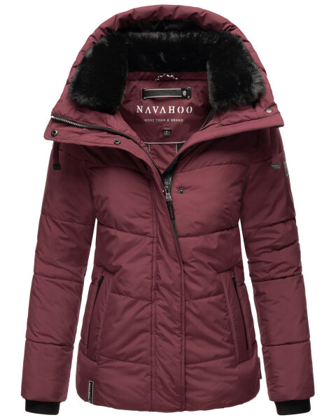 Navahoo Sag Ja XIV ladies winter quilted jacket Wine Größe S - Gr. 36