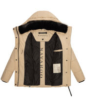 Navahoo Sag Ja XIV ladies winter quilted jacket Beige Größe S - Gr. 36
