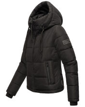 Navahoo Mit Liebe XIV ladies winter quilted jacket Schwarz Größe XL - Gr. 42