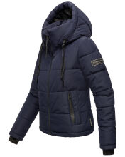Navahoo Mit Liebe XIV Damen Winter Steppjacke Navy Größe M - Gr. 38