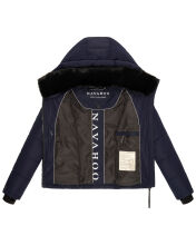 Navahoo Mit Liebe XIV Damen Winter Steppjacke Navy Größe M - Gr. 38