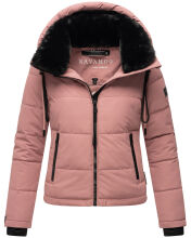 Navahoo Mit Liebe XIV Damen Winter Steppjacke Dark Rose Gr&ouml;&szlig;e XL - Gr. 42