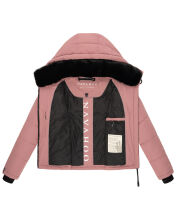 Navahoo Mit Liebe XIV Damen Winter Steppjacke Dark Rose Gr&ouml;&szlig;e XL - Gr. 42
