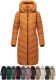 Navahoo Sahnekatzi Damen lange Winter Steppjacke