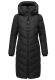 Navahoo Sahnekatzi XIV Damen Wintermantel Schwarz Größe S - Gr. 36