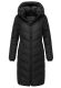 Navahoo Sahnekatzi XIV Damen Wintermantel Schwarz Größe XXL - Gr. 44