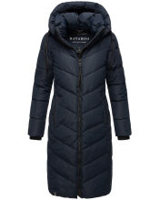 Navahoo Sahnekatzi XIV Damen Wintermantel Navy Gr&ouml;&szlig;e XL - Gr. 42