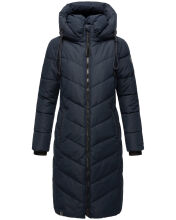 Navahoo Sahnekatzi XIV Damen Wintermantel Navy Gr&ouml;&szlig;e XL - Gr. 42