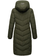 Navahoo Sahnekatzi XIV ladies winter coat Dark Olive Größe S - Gr. 36