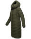 Navahoo Sahnekatzi XIV Damen Wintermantel Dark Olive Größe L - Gr. 40