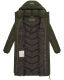 Navahoo Sahnekatzi XIV Damen Wintermantel Dark Olive Größe L - Gr. 40