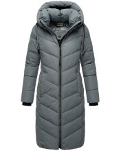 Navahoo Sahnekatzi XIV Damen Wintermantel Stormy Blue Gr&ouml;&szlig;e S - Gr. 36