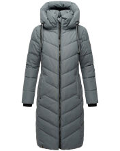 Navahoo Sahnekatzi XIV Damen Wintermantel Stormy Blue Gr&ouml;&szlig;e S - Gr. 36