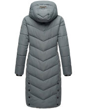 Navahoo Sahnekatzi XIV Damen Wintermantel Stormy Blue Gr&ouml;&szlig;e XL - Gr. 42