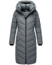 Navahoo Sahnekatzi XIV ladies winter coat Stormy Blue...