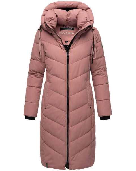 Navahoo Sahnekatzi XIV Damen Wintermantel Dark Rose Größe XS - Gr. 34