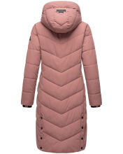 Navahoo Sahnekatzi XIV Damen Wintermantel Dark Rose Größe XS - Gr. 34