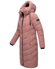 Navahoo Sahnekatzi XIV Damen Wintermantel Dark Rose Gr&ouml;&szlig;e S - Gr. 36