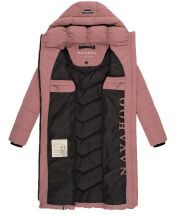 Navahoo Sahnekatzi XIV Damen Wintermantel Dark Rose Gr&ouml;&szlig;e S - Gr. 36
