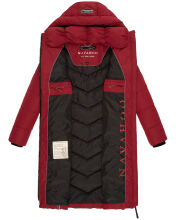 Navahoo Sahnekatzi XIV Damen Wintermantel Dark Red Gr&ouml;&szlig;e M - Gr. 38