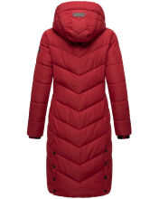 Navahoo Sahnekatzi XIV Damen Wintermantel Dark Red Gr&ouml;&szlig;e L - Gr. 40