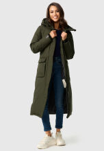 Navahoo Wolkenfrost lange Damen Winterjacke